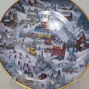 Franklin Mint Bill Bell Mcdonalds Collectors plate